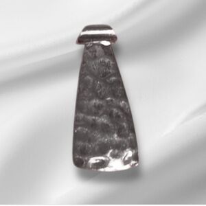 Silpada 925 Sterling Silver Hammered Tie Pendant!!! N1592  Size 1 1/2" long